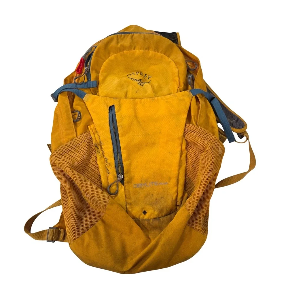 Osprey Daylite Plus Backpack Yellow Hiking Daypack Outdoor Travel Bag